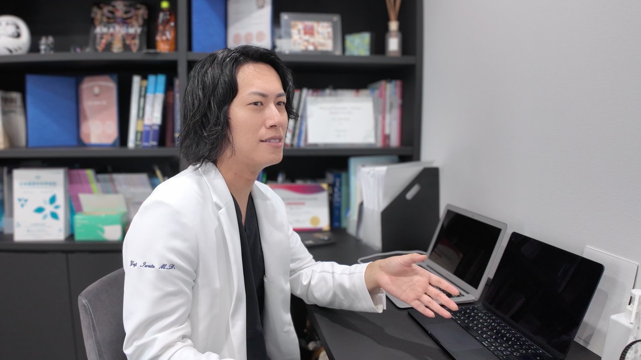 診療への考えを語る TRUE.ginza 岩田 勇児 院長