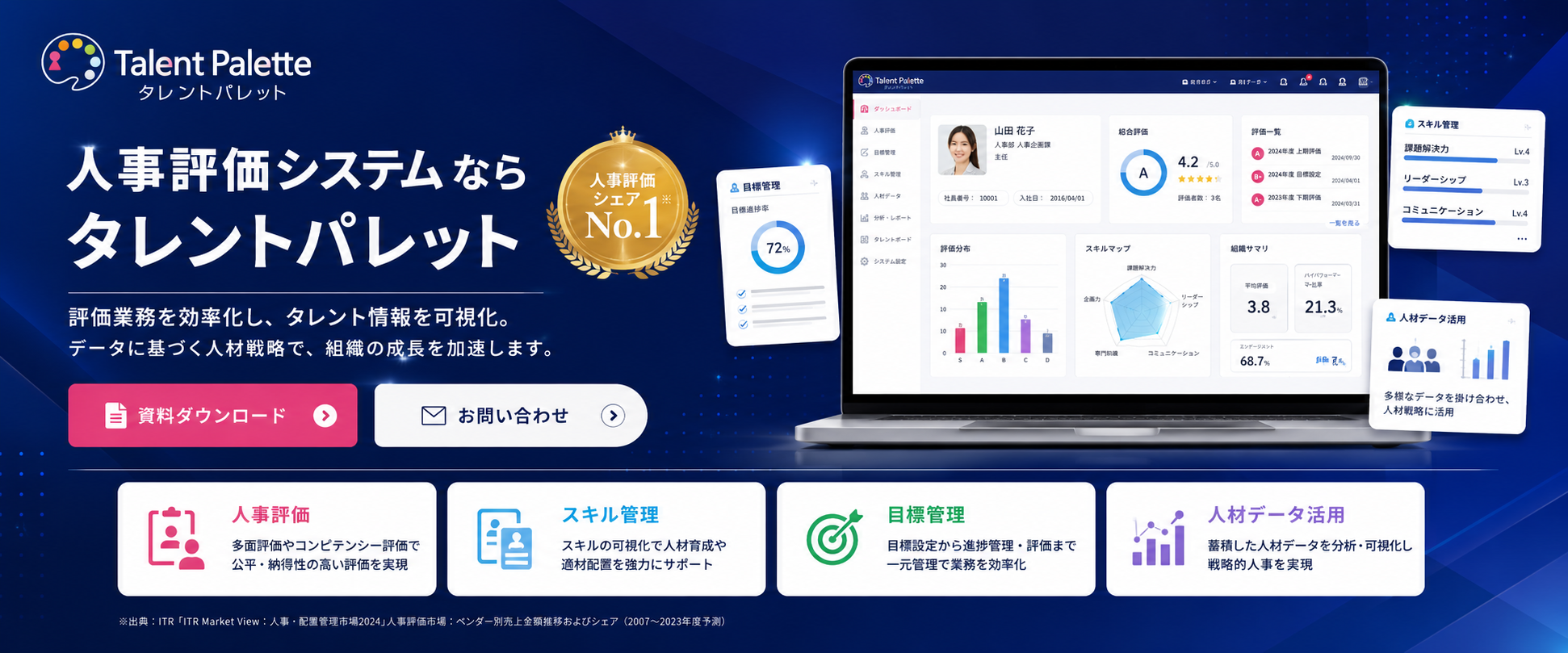 タレントパレット メインビジュアル