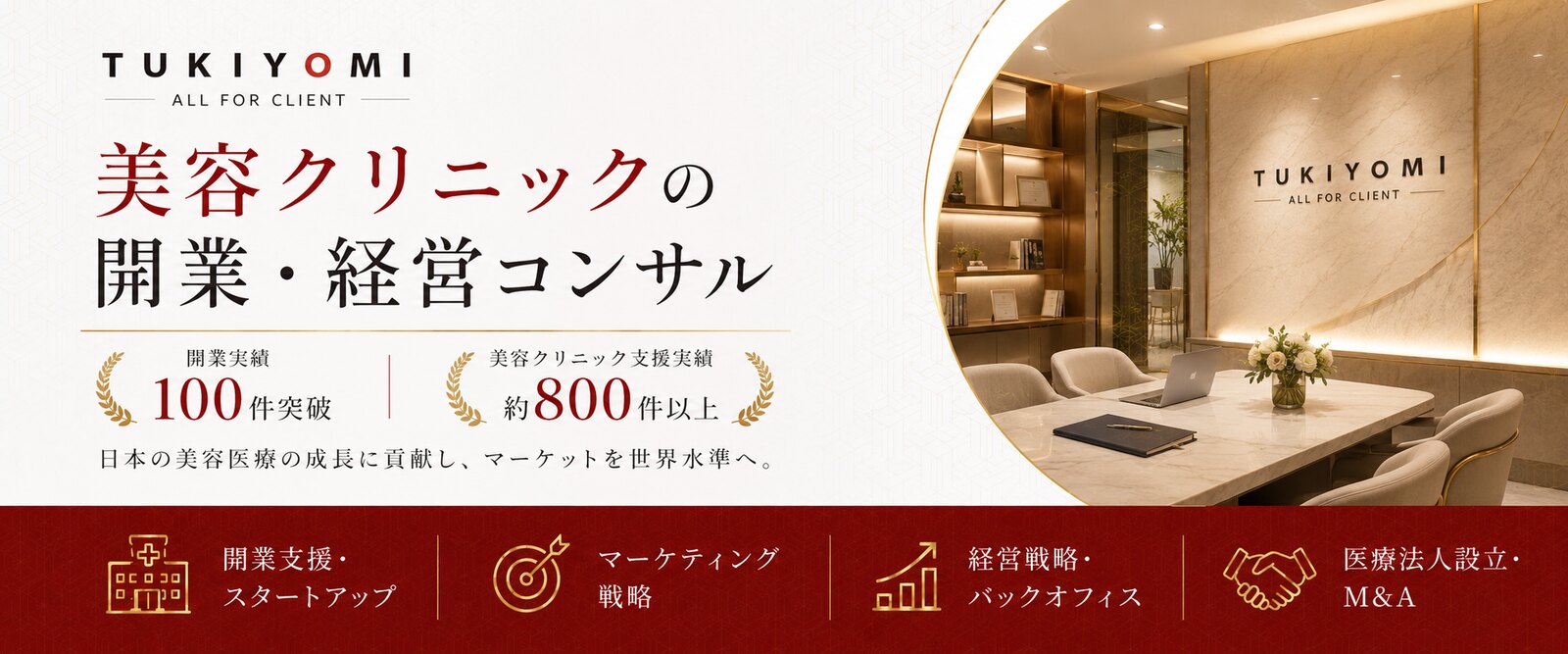 TUKIYOMI GROUP（ツキヨミグループ）｜美容医療特化コンサル&マーケティング